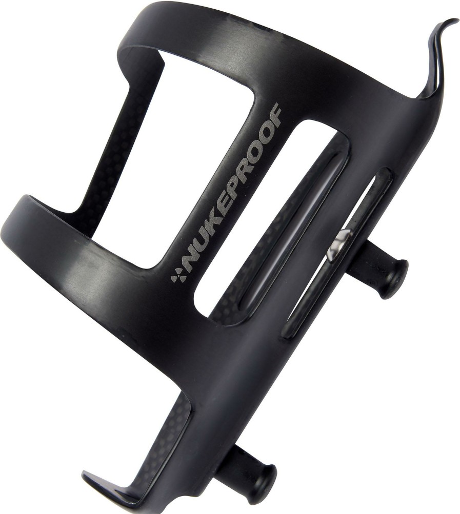 Accessories Nukeproof Water Bottle Cages | Nukeproof Horizon Carbon Sideload Bike Bottle Cage Black