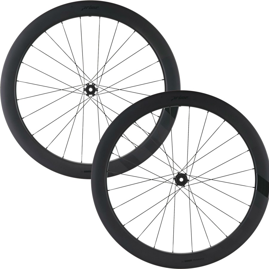 Wheels & Tyres Prime | Prime Primavera 56 Carbon Disc Wheelset Black