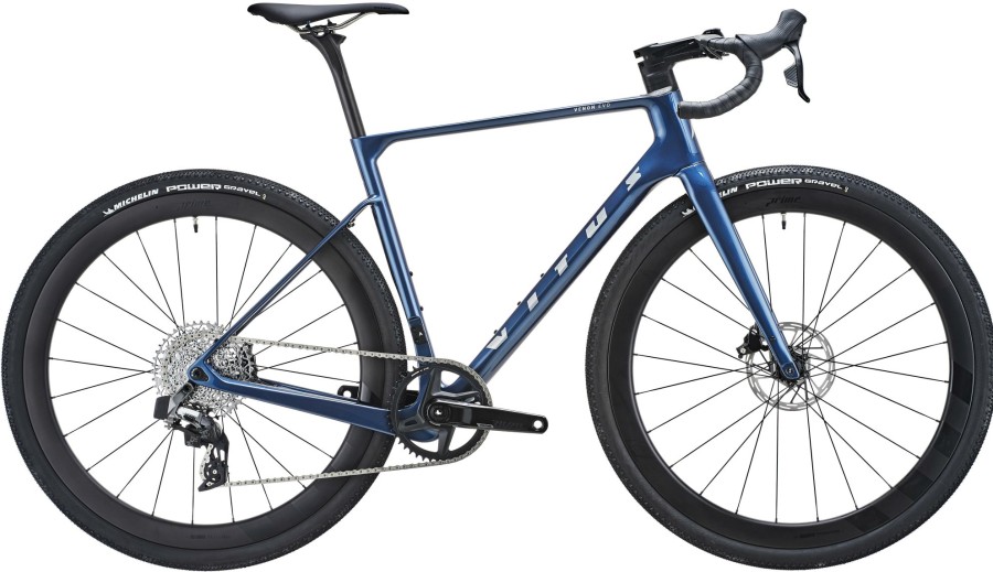 Bikes Vitus | Vitus Venon Evo-Gr Rival Axs Gravel Bike Midnight Blue