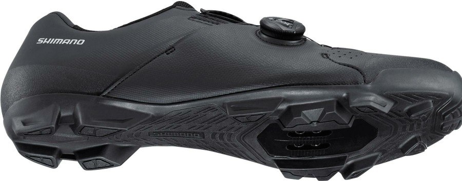 Footwear Shimano | Shimano Xc3 Spd Mtb Shoes (Wide) Black