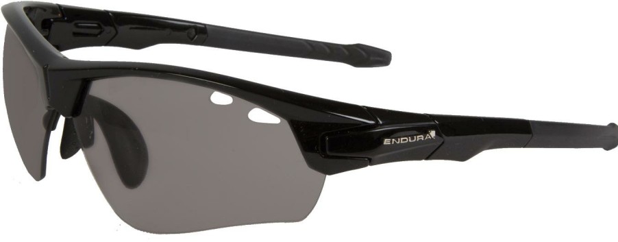 Helmets & Protection Endura Sunglasses | Endura Eyewear Char Sunglasses - Double Lens Set Black