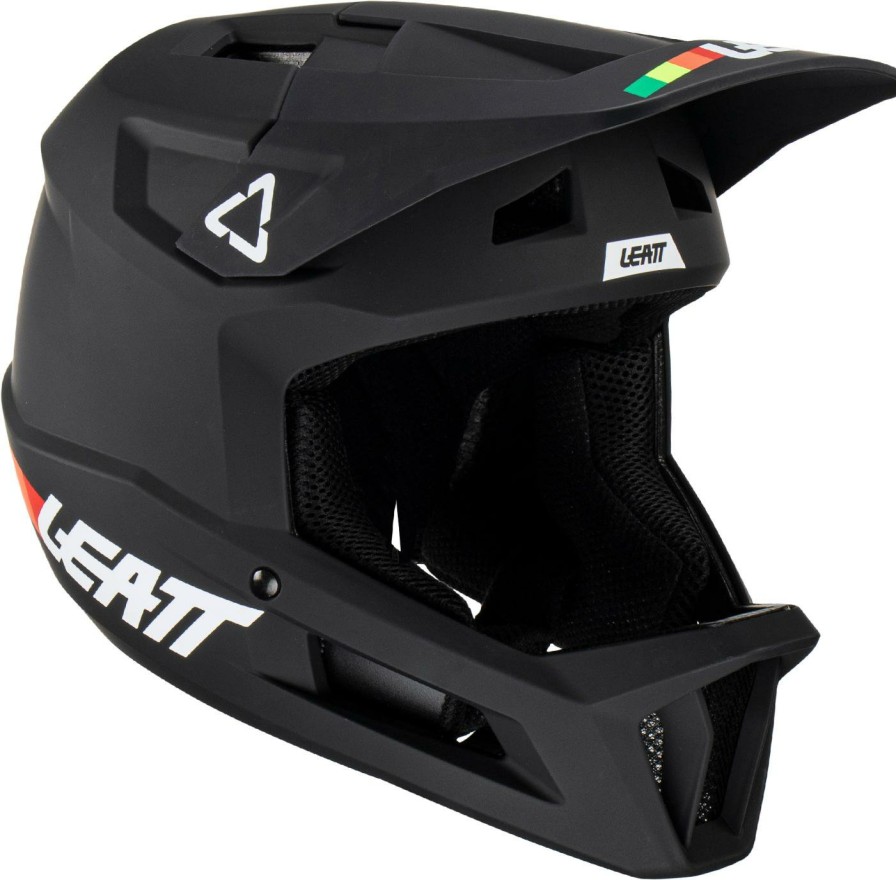 Helmets & Protection Leatt Mountain Bike Helmets | Leatt Mtb Gravity 1.0 Full Face Helmet Black