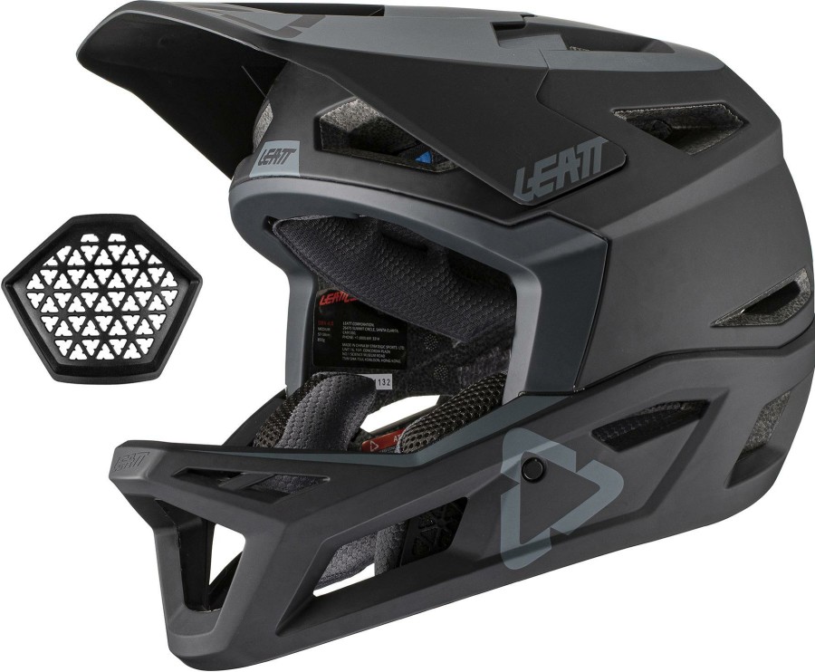 Helmets & Protection Leatt Road Bike Helmets | Leatt Mtb 4.0 Helmet Black