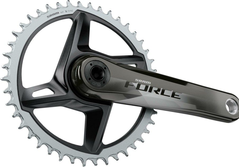 Bike Parts SRAM Chainsets & Cranksets | Sram Force1 Wide 12 Speed Chainset Black