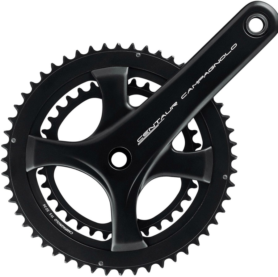 Bike Parts Campagnolo Chainsets & Cranksets | Campagnolo Centaur Ultra Torque 2X11 Speed Chainset Black