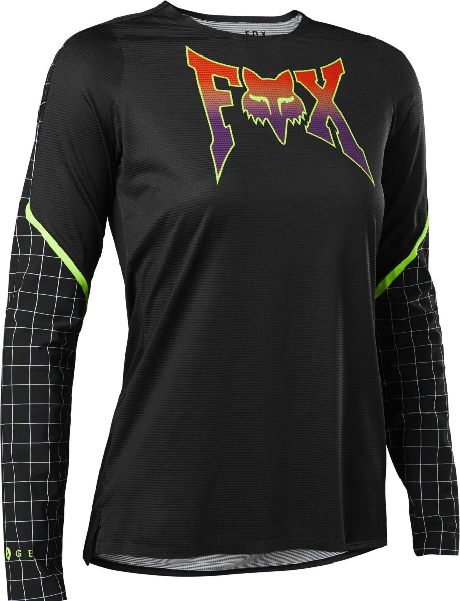 Clothing Fox Racing Long Sleeve Jerseys | Fox Racing Women'S Flexair Long Sleeve Jersey Celz