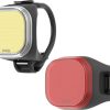 Accessories Knog Bike Lights | Knog Blinder Mini Square Lights Twinpack Black