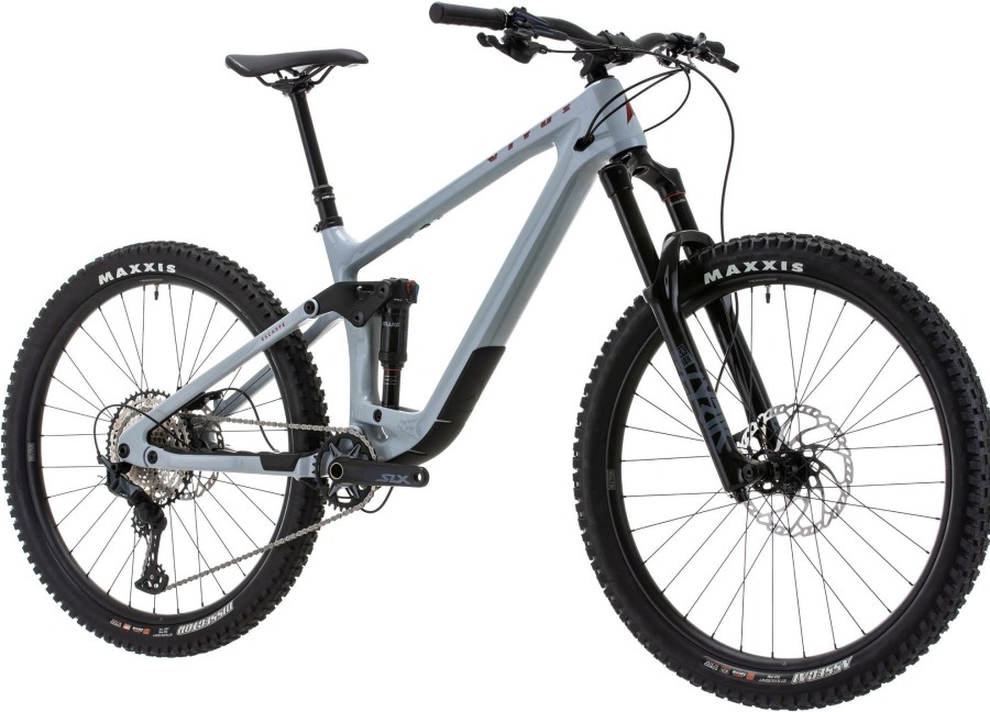 Bikes Vitus Full Suspension Mountain Bikes | Vitus Escarpe 27 Crs Mountain Bike Oryx Grey