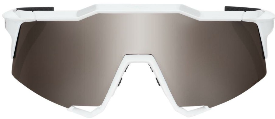 Helmets & Protection 1 Sunglasses | 100% Eyewear Speedcraft Matte Mirror Sunglasses White