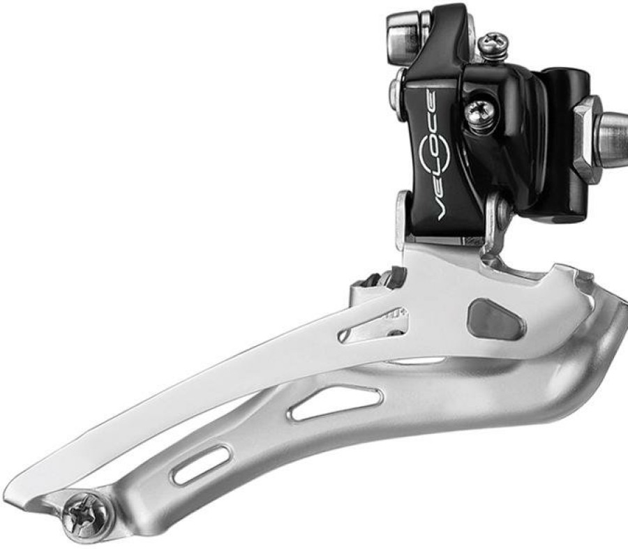 Bike Parts Campagnolo Derailleurs | Campagnolo Veloce 2X10 Speed Road Front Derailleur Black