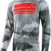 Clothing Troy Lee Designs Long Sleeve Jerseys | Troy Lee Designs Skyline Long Sleeve Mtb Cycling Jersey Slate Blue