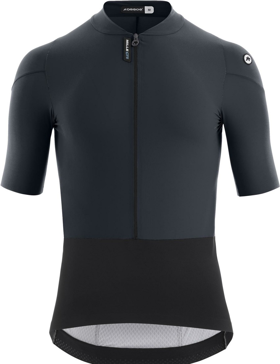 Clothing Assos Short Sleeve Jerseys | Assos Mille Gts Jersey C2 Gunpowder Grey