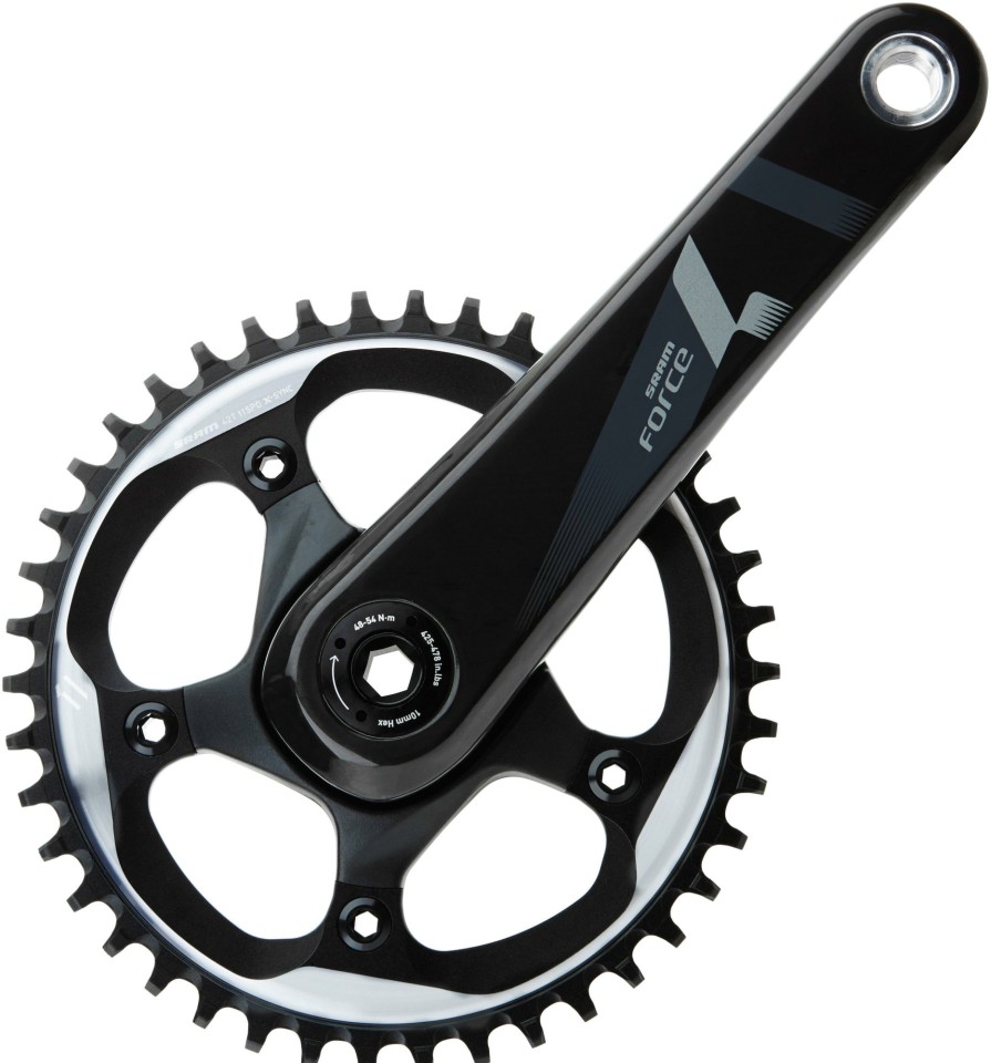 Bike Parts SRAM Chainsets & Cranksets | Sram Force 1 X-Sync 1X11 Speed Chainset (Bb30) Black