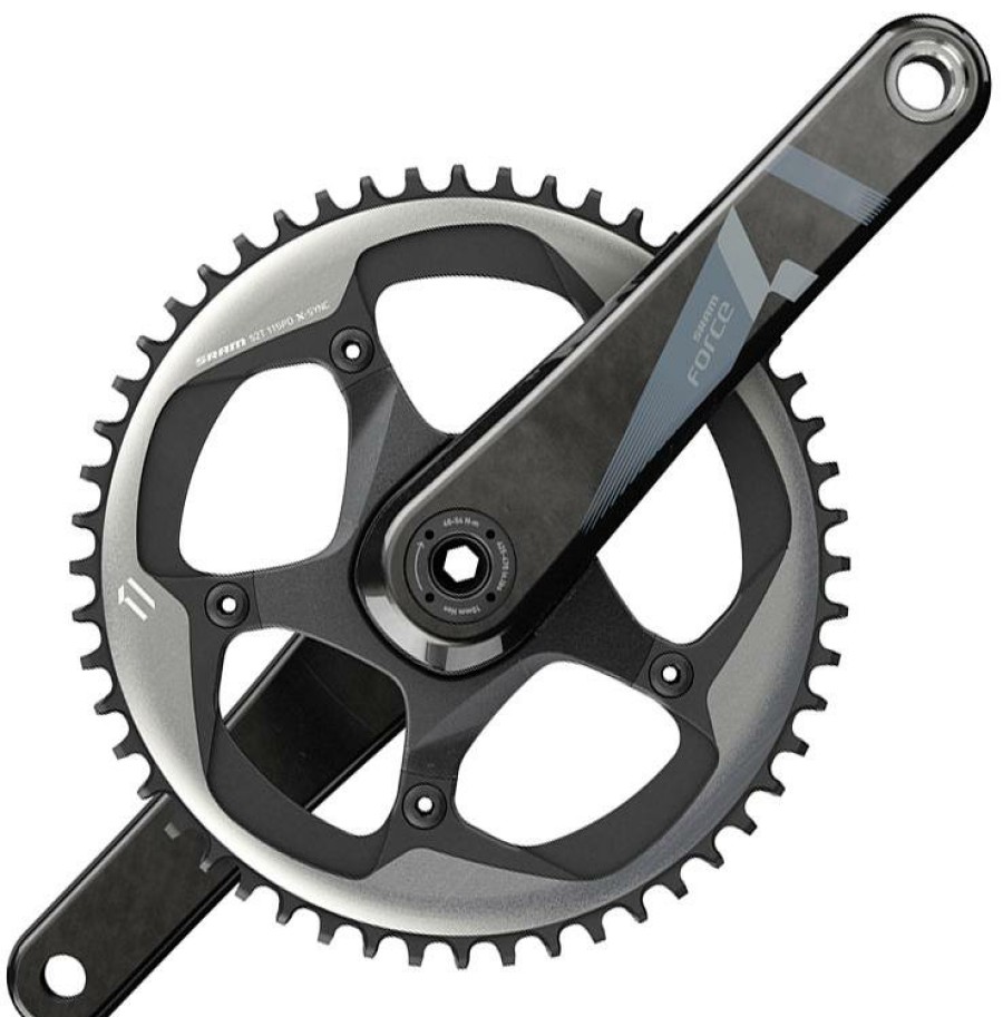 Bike Parts SRAM Chainsets & Cranksets | Sram Force 1 X-Sync 1X11 Speed Chainset (Bb30) Black