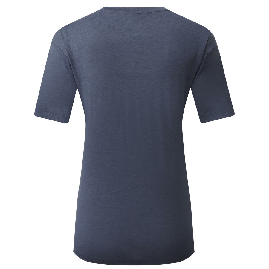 Clothing DHB Short Sleeve Jerseys | Dhb Trail Women'S Short Sleeve Drirelease Tee Mood Indigo