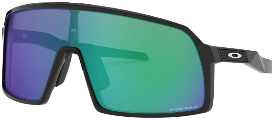 Helmets & Protection Oakley Sunglasses | Oakley Eyewear Sutro S Black Sunglasses (Prizm Road Jade Lens) Polished Black