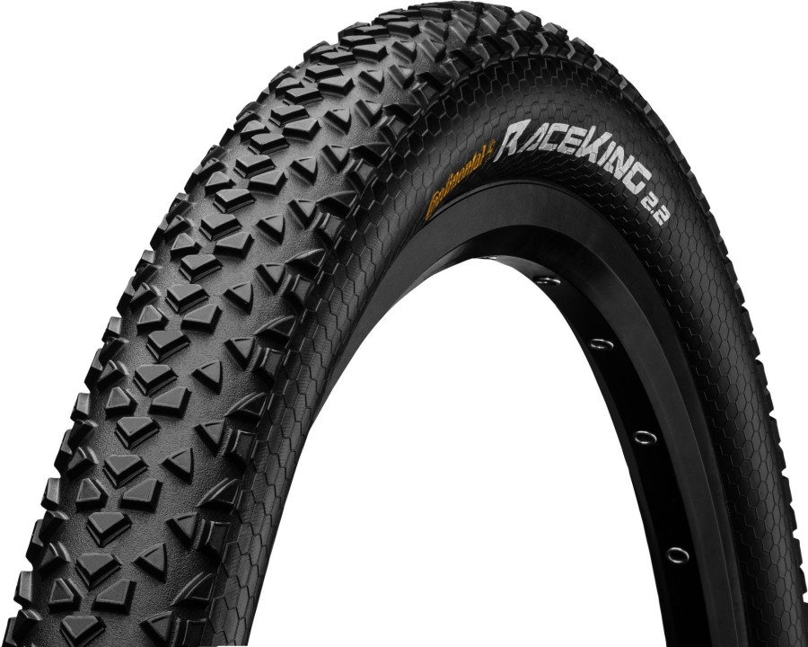 Wheels & Tyres Continental | Continental Race King Protection Folding Mtb Tyre Black