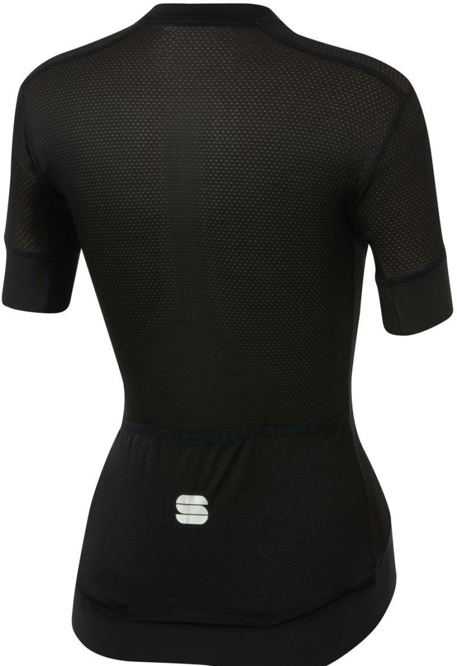 Clothing Sportful Short Sleeve Jerseys | Sportful Women'S Monocrom Jersey Black