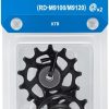 Bike Parts Shimano Derailleurs | Shimano Xtr Rd-M9100 11 Speed Jockey Wheels Black