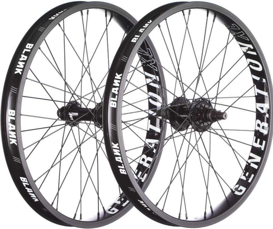 Wheels & Tyres Blank | Blank Generation Xl Bmx Wheelset Blue