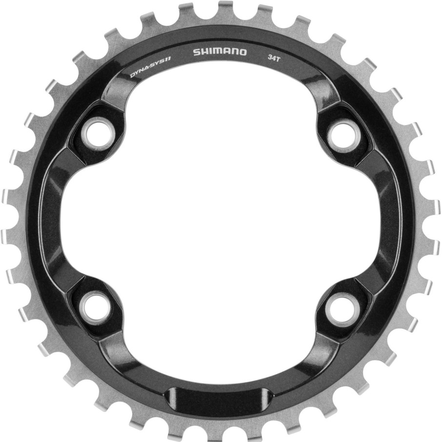 Bike Parts Shimano Chainrings | Shimano Xt M8000 Single Chainring Grey