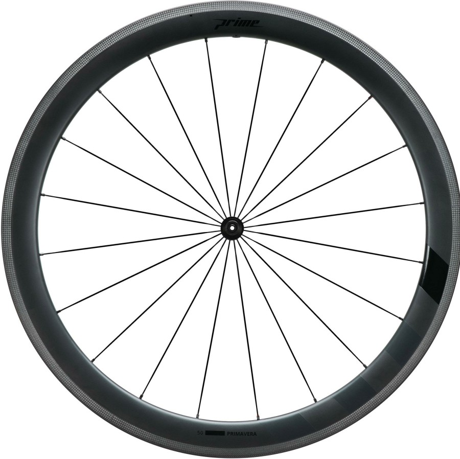 Wheels & Tyres Prime | Prime Primavera 50 Carbon Rim Brake Wheelset Black