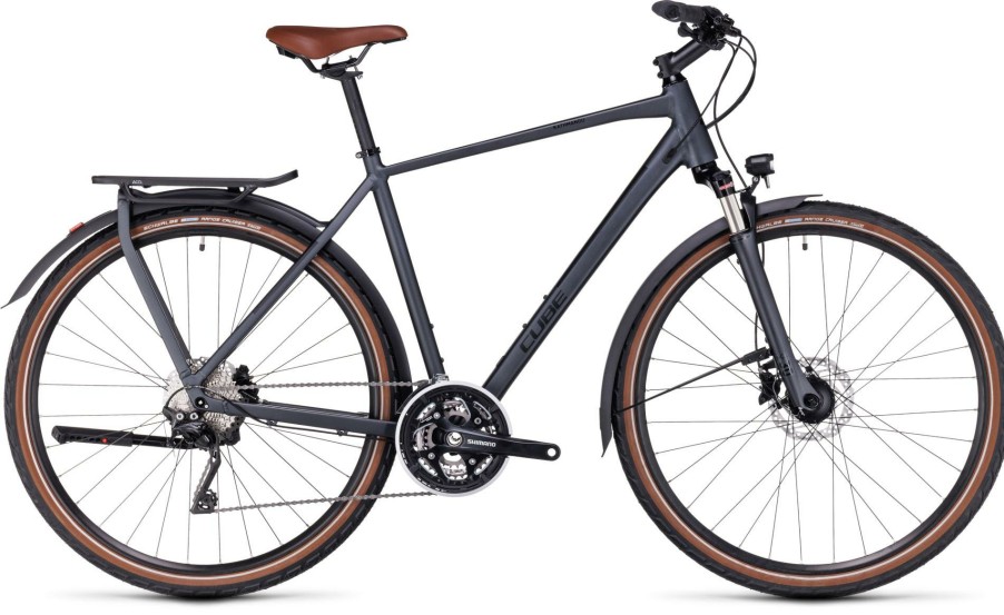 Bikes Cube | Cube Kathmandu Pro Touring Bike Grey/Black