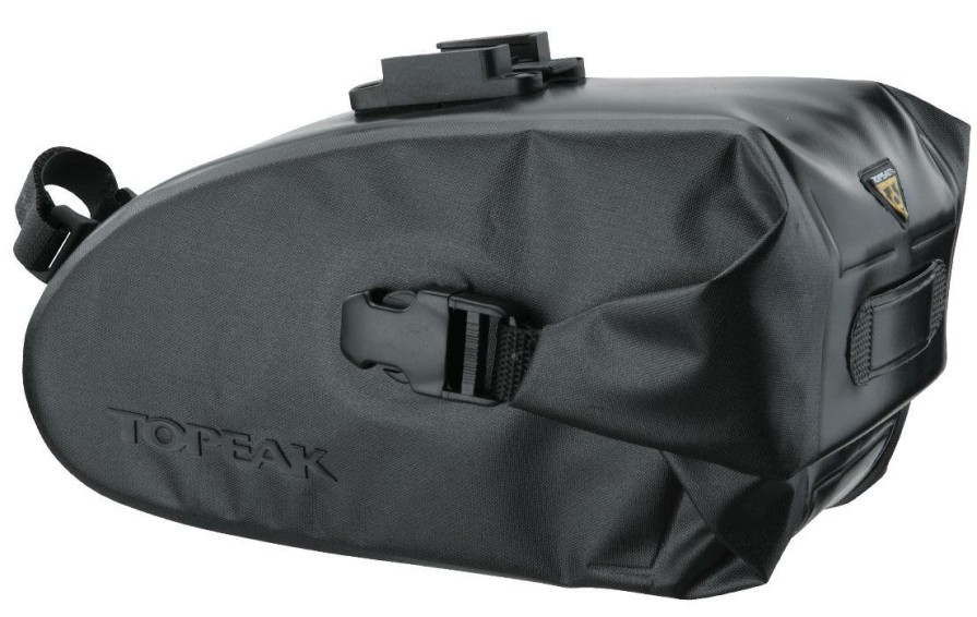 Accessories Topeak Bike Bags | Topeak Drybag Wedge - Quickclick Mount Saddle Bag Black