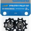 Bike Parts Shimano Derailleurs | Shimano Xtr Rd-M9000 11 Speed Jockey Wheels Black