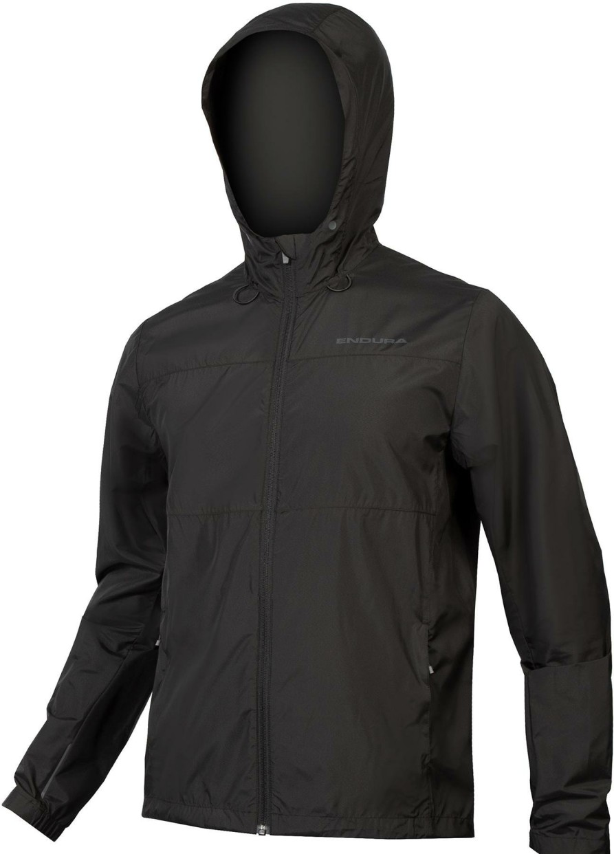 Clothing Endura | Endura Hummvee Windproof Shell Jacket Black