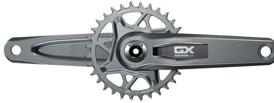 Bike Parts SRAM Chainsets & Cranksets | Sram Gx Eagle T-Type Dub Crankset Black