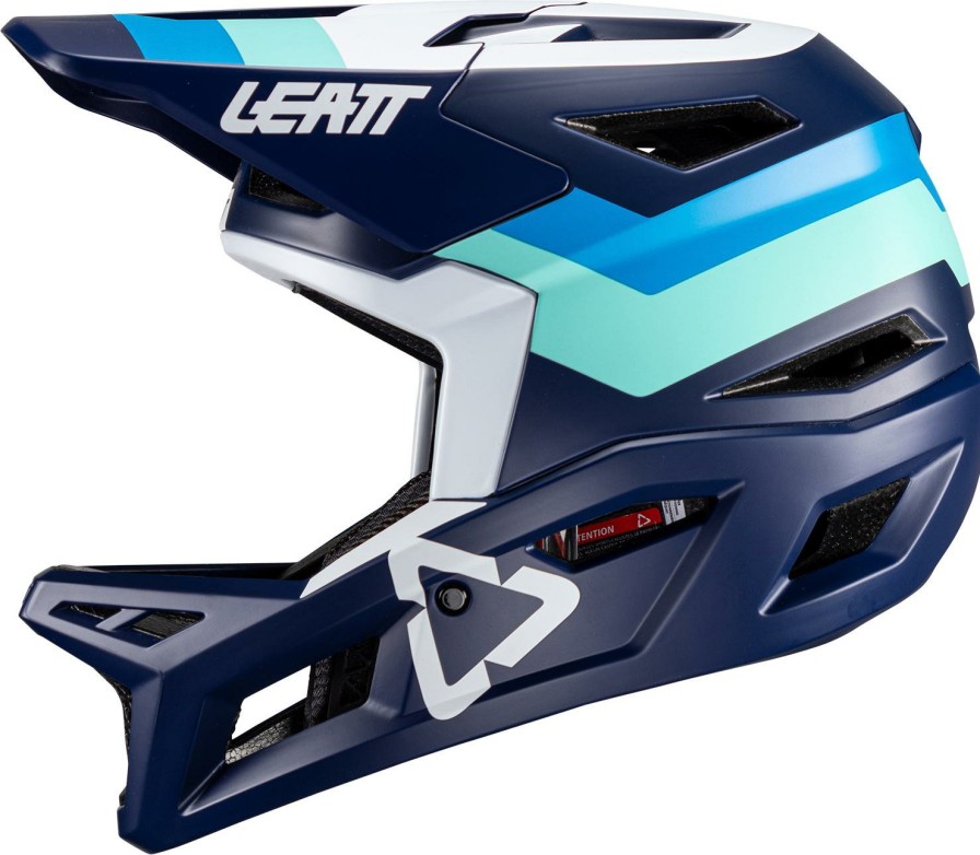 Helmets & Protection Leatt Mountain Bike Helmets | Leatt Mtb Gravity 4.0 Full Face Helmet Stealth