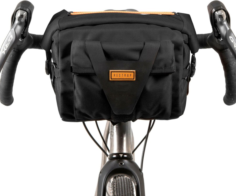 Accessories Restrap Bike Bags | Restrap Bar Pack Black