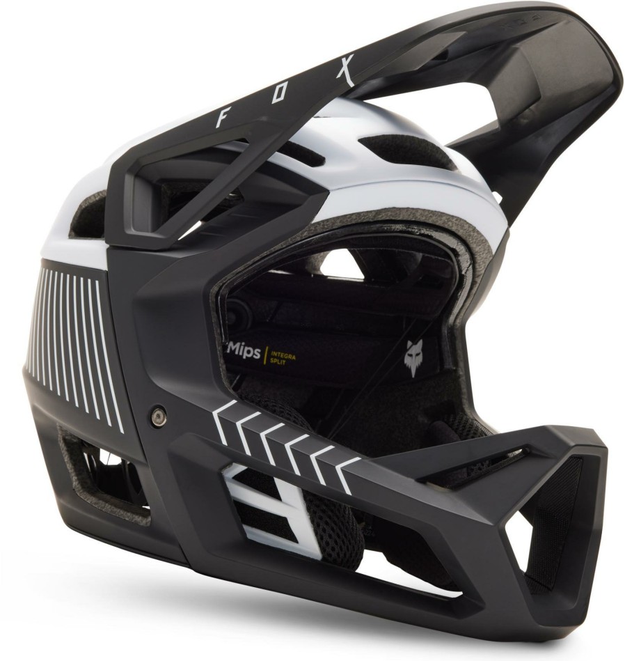 Helmets & Protection Fox Racing Mountain Bike Helmets | Fox Racing Proframe Rs Full Face Mtb Helmet Black/White