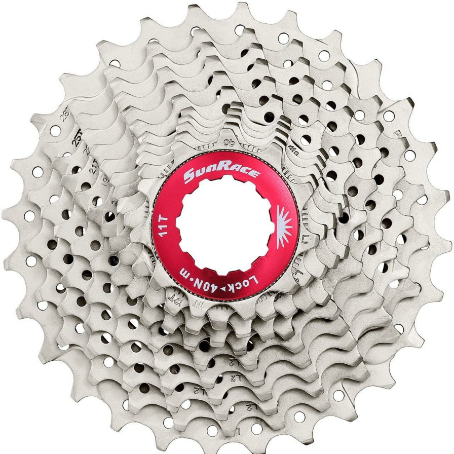 Bike Parts Sunrace Cassettes | Sunrace Rx1 11 Speed Road Cassette Silver