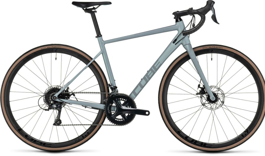 Bikes Cube | Cube Axial Ws Pro Road Bike (2023) Grey Sage/Mint