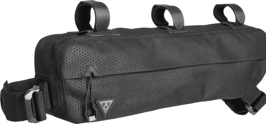 Accessories Topeak Bike Bags | Topeak Midloader Frame Bag Black