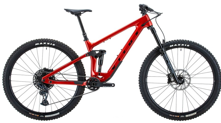 Bikes Vitus Full Suspension Mountain Bikes | Vitus Escarpe 290 Crs Mountain Bike Octane Red