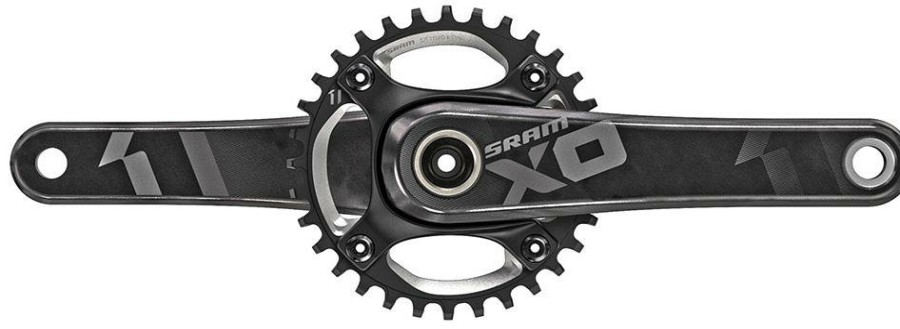 Bike Parts SRAM Chainsets & Cranksets | Sram X01 Dh Chainset (24Mm) Black