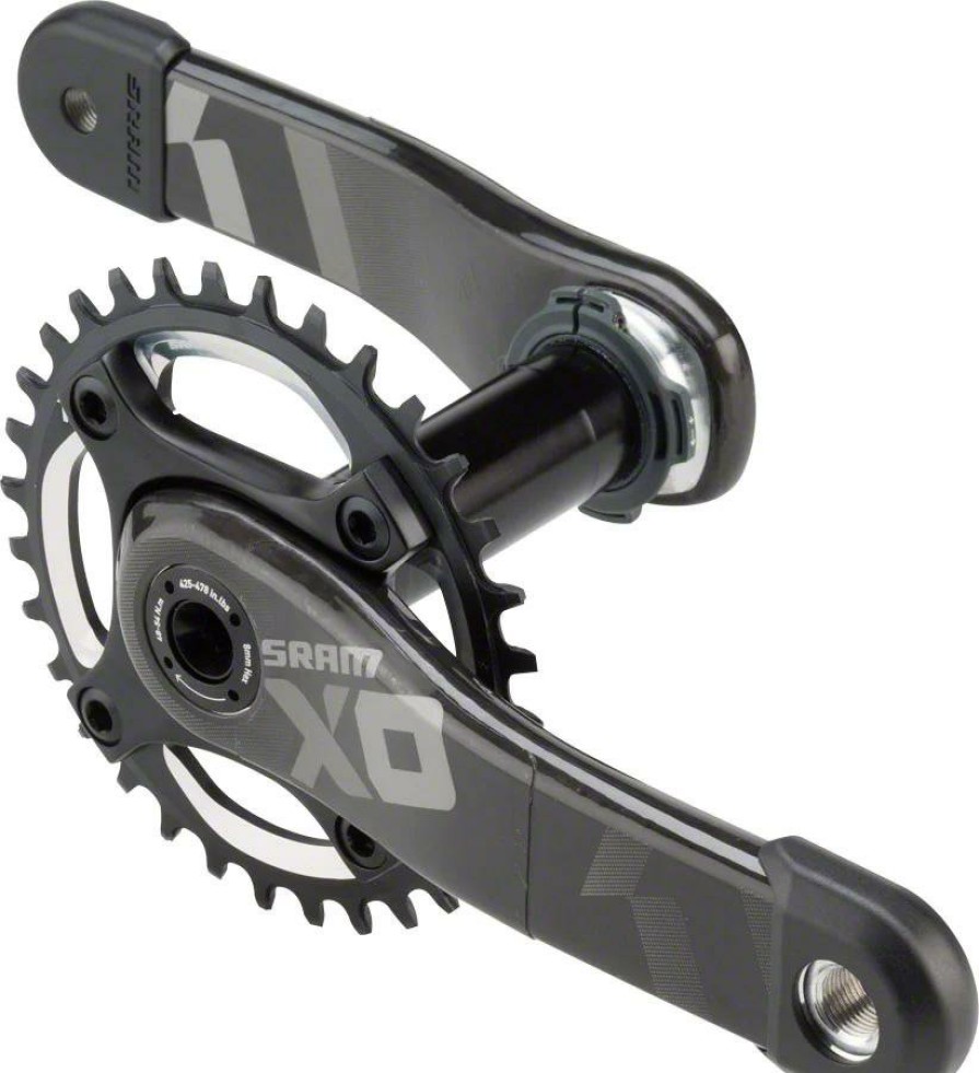 Bike Parts SRAM Chainsets & Cranksets | Sram X01 Dh Chainset (24Mm) Black