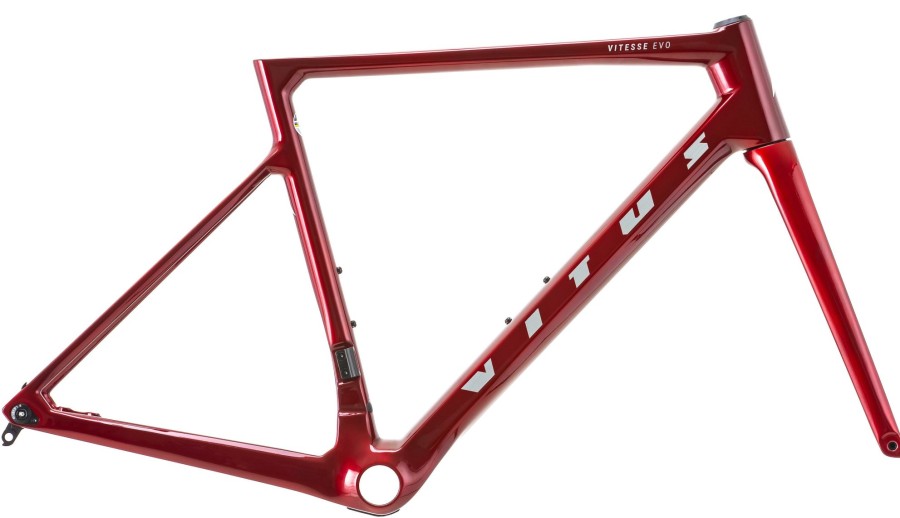 Bike Parts Vitus Frames | Vitus Vitesse Evo Frameset Black Cherry