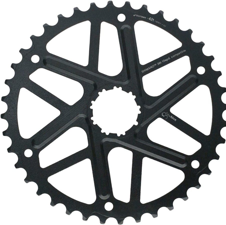 Bike Parts E Thirteen Cassettes | E Thirteen Extended Range Ex Cassette Expander Cog Black