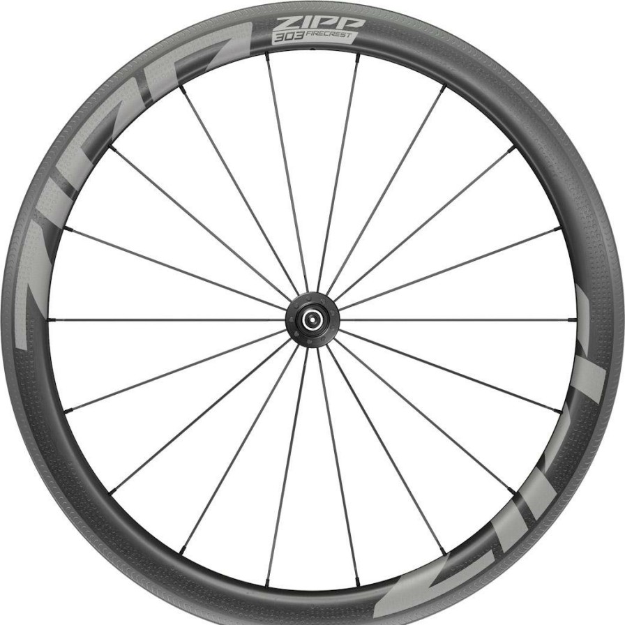 Wheels & Tyres Zipp | Zipp 303 Firecrest Carbon Tl Front Wheel Black