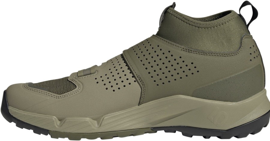 Footwear Five Ten | Five Ten Trailcross Pro Clip-In Mtb Shoes Focus Olive/Core Black/Orbit Green