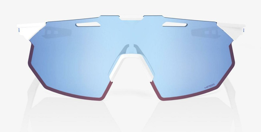 Helmets & Protection 1 Sunglasses | 100% Eyewear Hypercraft Sq Hiper Blue Multilayer Lens Sun White