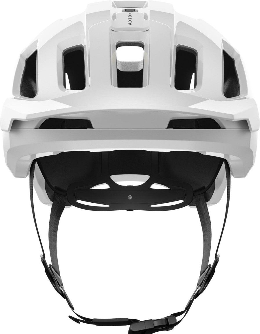 Helmets & Protection POC Mountain Bike Helmets | Poc Axion Mips Helmet Hydrogen White/Uranium Black Matt