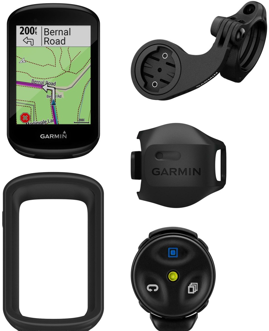 Accessories Garmin Bike GPS | Garmin Edge 830 Mountain Bike Bundle Black