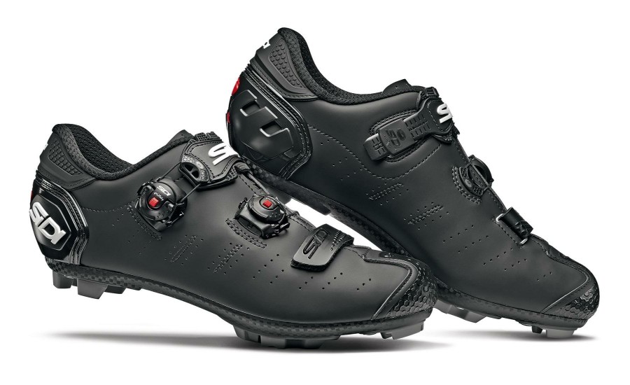 Footwear Sidi | Sidi Dragon 5 Srs Matt Mega Mtb Shoes (Wide) Matt Black