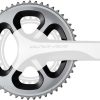 Bike Parts Shimano Chainrings | Shimano Dura Ace Fc9000 Double Chainrings Grey