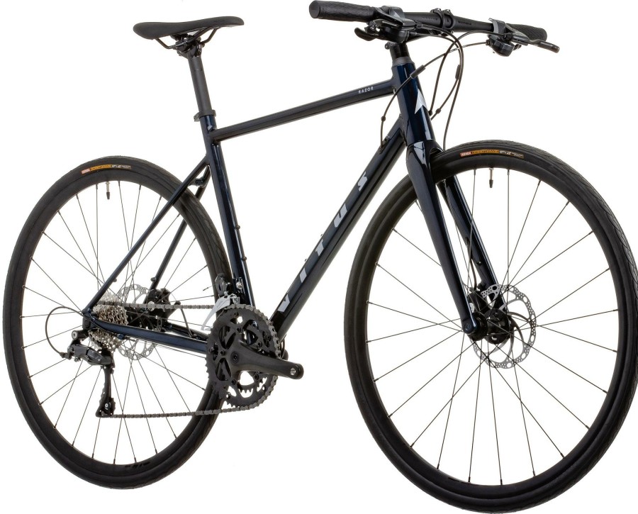 Bikes Vitus | Vitus Razor Fb Disc Road Bike (Claris - 2022) Peacock Blue